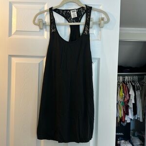 VS PINK lace detail tank dress/beach coverup